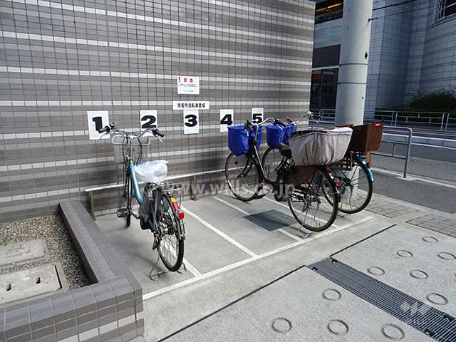 来客用駐輪場