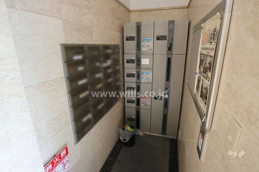 共有ポストと宅配ボックス