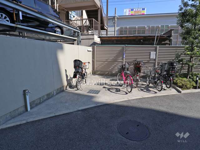来客用駐輪場