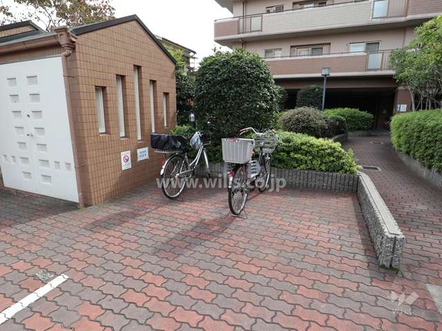 来客用駐輪場