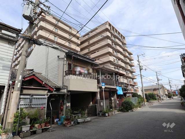 コスモハイツ神崎川の外観(南西側から)