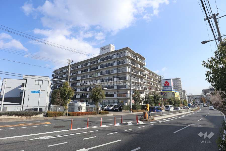 パラツィーナダンディムタウンの遠景