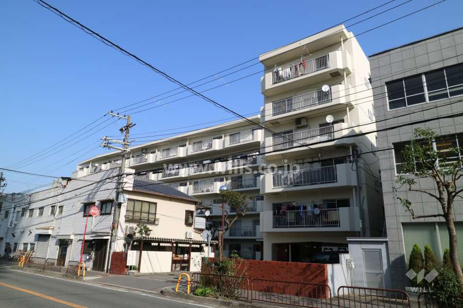 藤和千里丘コープの外観(南側から)