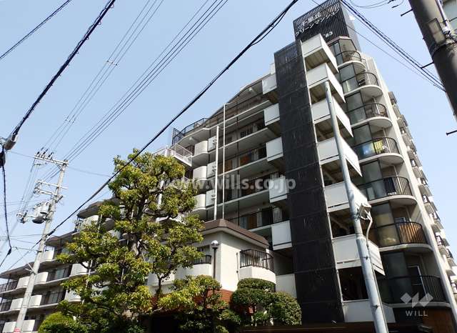 マンション外観(南西側から)