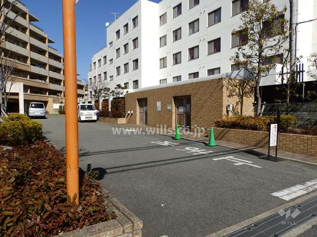 駐車場の出入り口