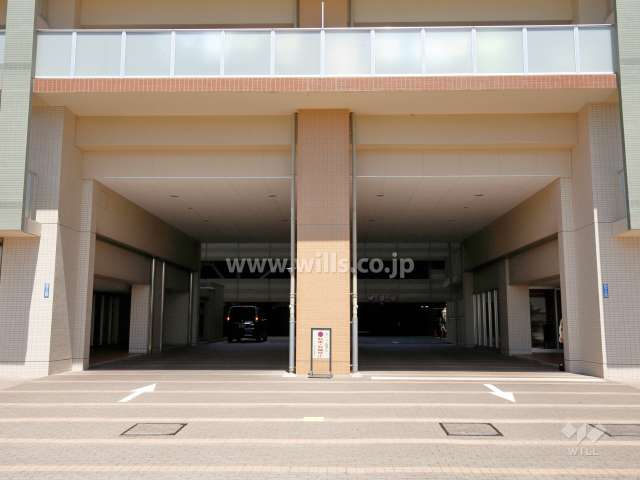 駐車場の出入り口