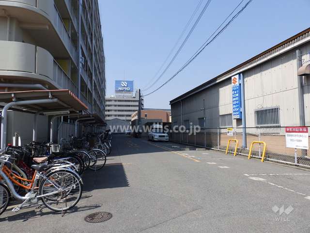 敷地内駐車場※平面式です。