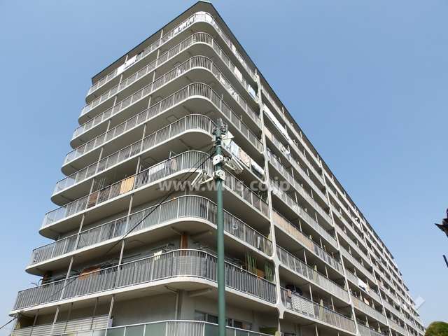マンション外観(南西側から)
