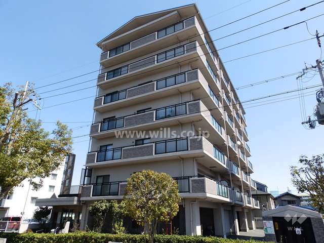 リッツパーク摂津駅前の外観(南西側から)