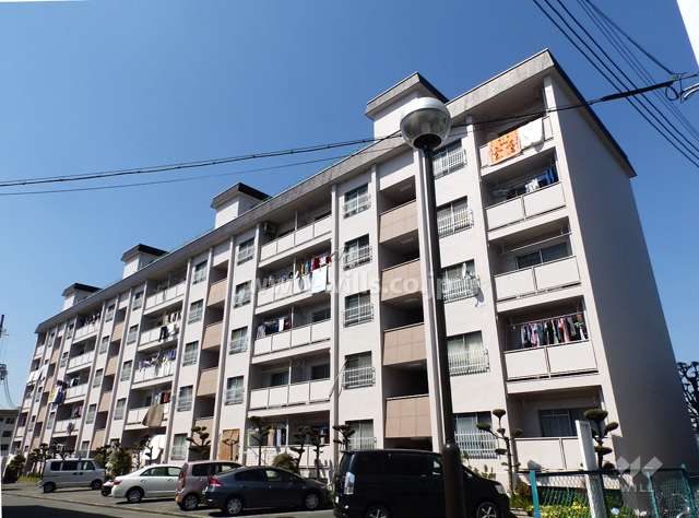 マンション外観(南東側から)