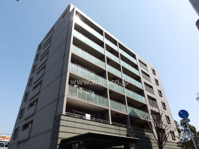 シャリエ南摂津の外観(南西側から)