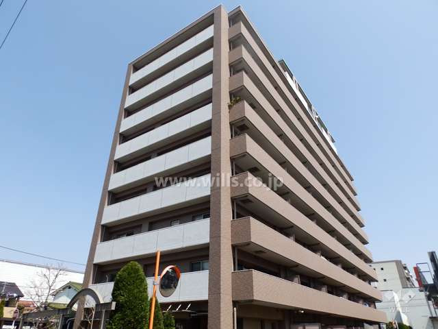 クレイドルコート鳥飼本町の外観(南西側から)