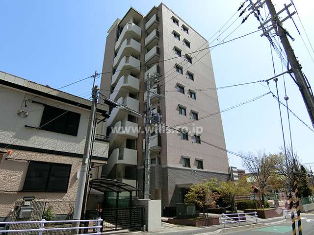 エヌヴィ御影石町の外観（北西側から）