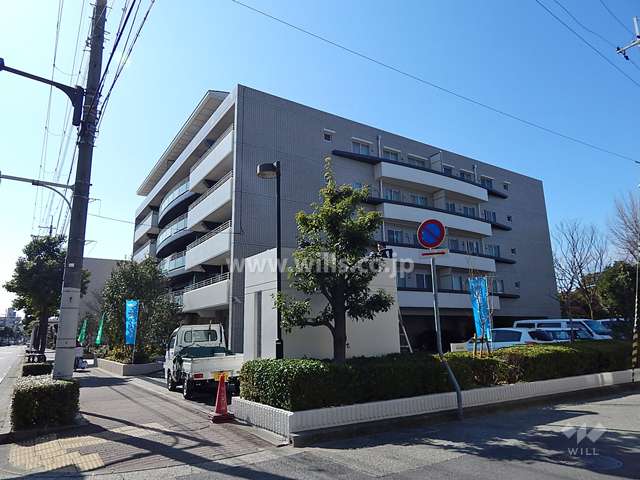 フォレスティア東園田の外観（北東側から）