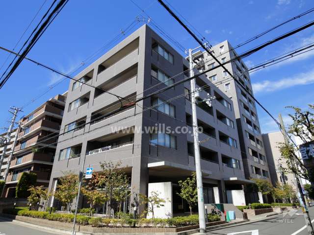 ディークラディア夙川の外観（南東側から）