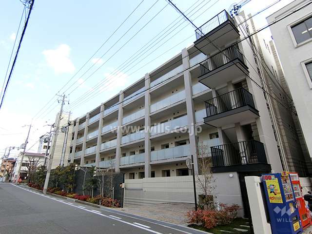 パークホームズ六甲ザレジデンスの外観（北西側から）