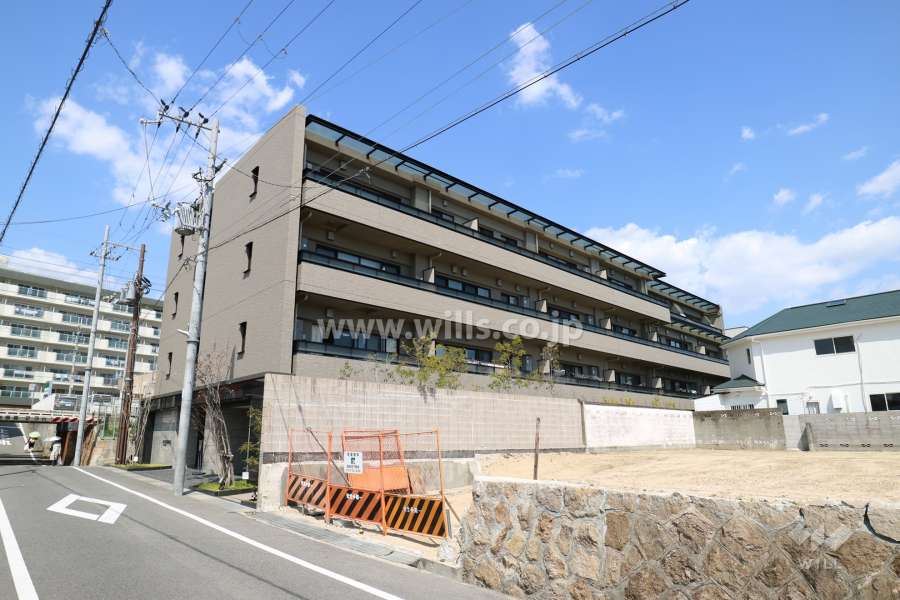 フォルム芦屋大原町の外観（南西側から）