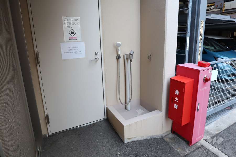 ペット足洗い場