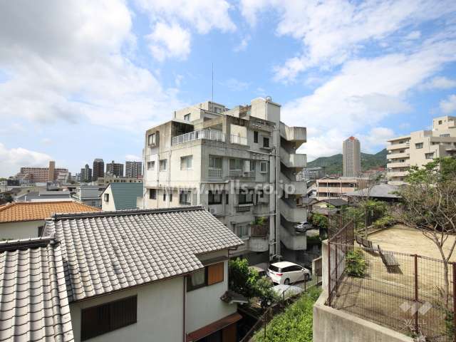 集楽の遠景（北東側から）
