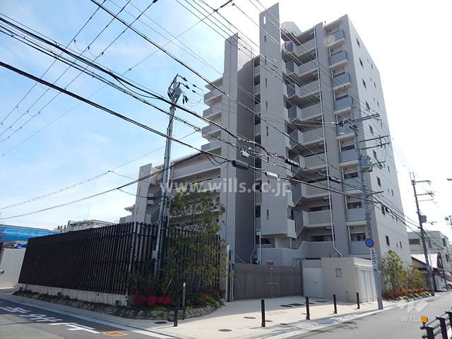 ザ・パークハウス塚口町一丁目の外観（北西側から）