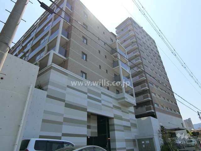 ワコーレ仁川ザ・レジデンスの外観(北東側から)