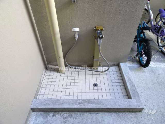 ペット足洗い場
