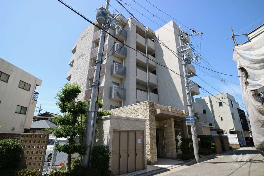 グルーブ甲子園町ハピネスの外観（北側から）