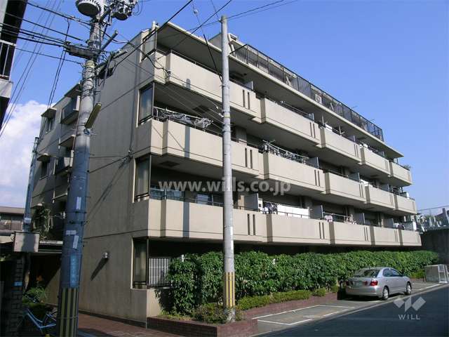 朝日プラザ豊中本町の外観（西側から）