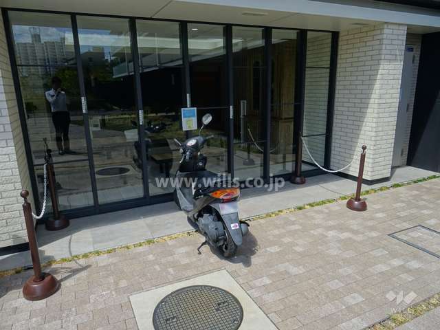 来客用駐輪場