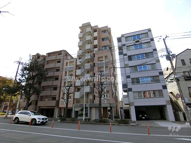 エヌヴィ御影城ノ前の遠景