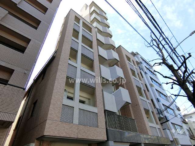 エヌヴィ御影城ノ前の外観（北東側から）