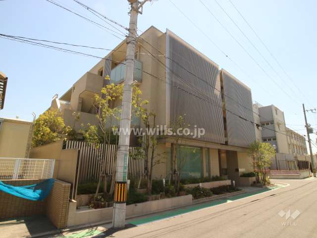 ウェリス西宮北口高木レジデンスの外観（北西側から）