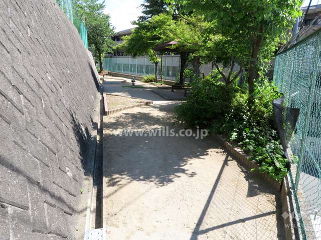 敷地に隣接する公園