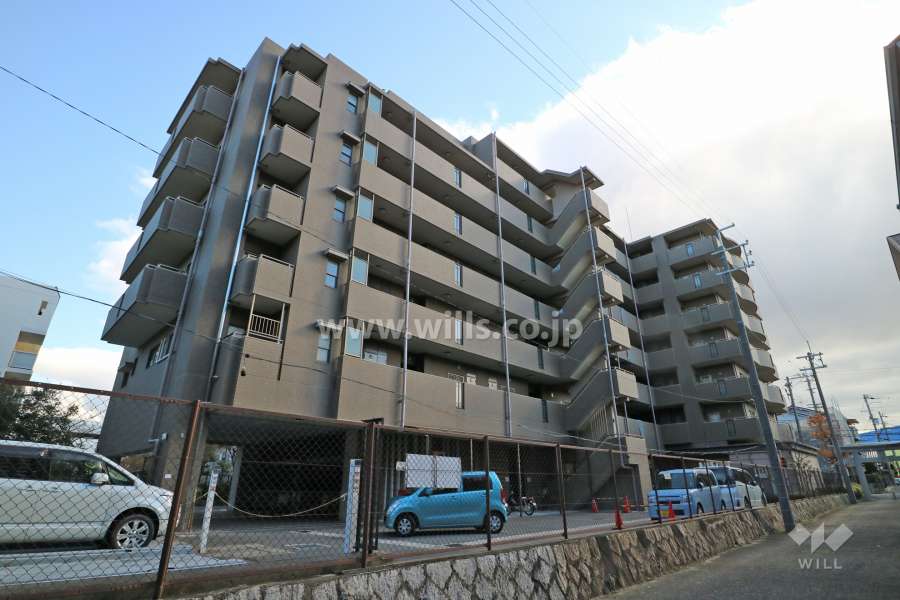 イトーピア高槻赤大路の外観（北西側から）