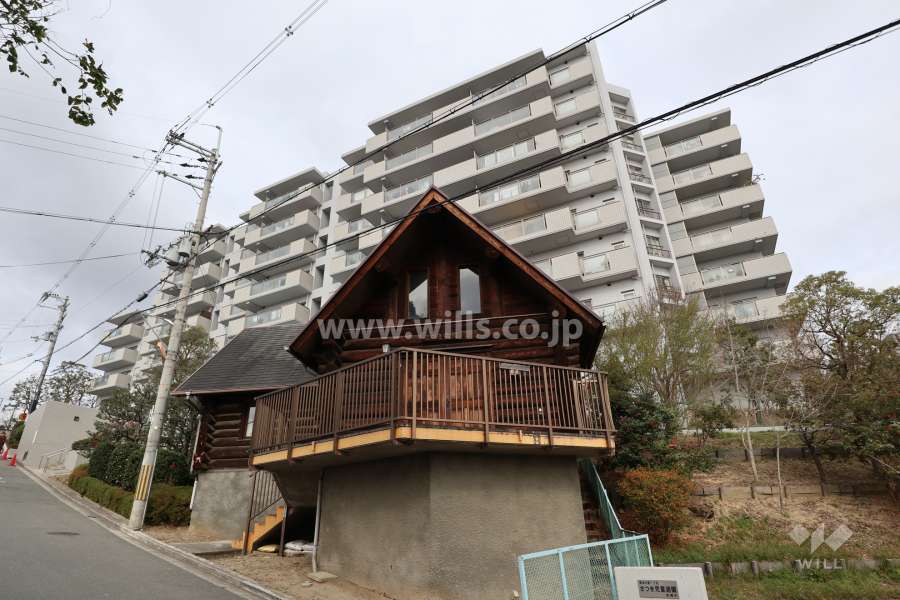 エミナンス高槻の外観（南側から）