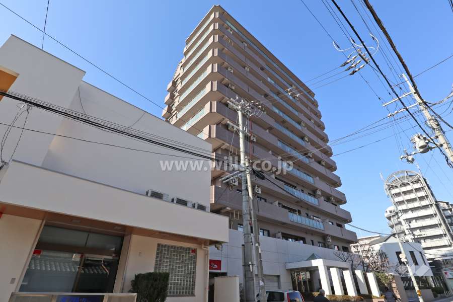 グランドール高槻の外観(南東側から)