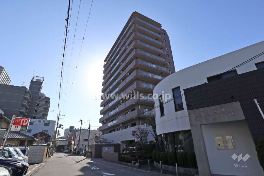 グランドール高槻の外観(北東側から)