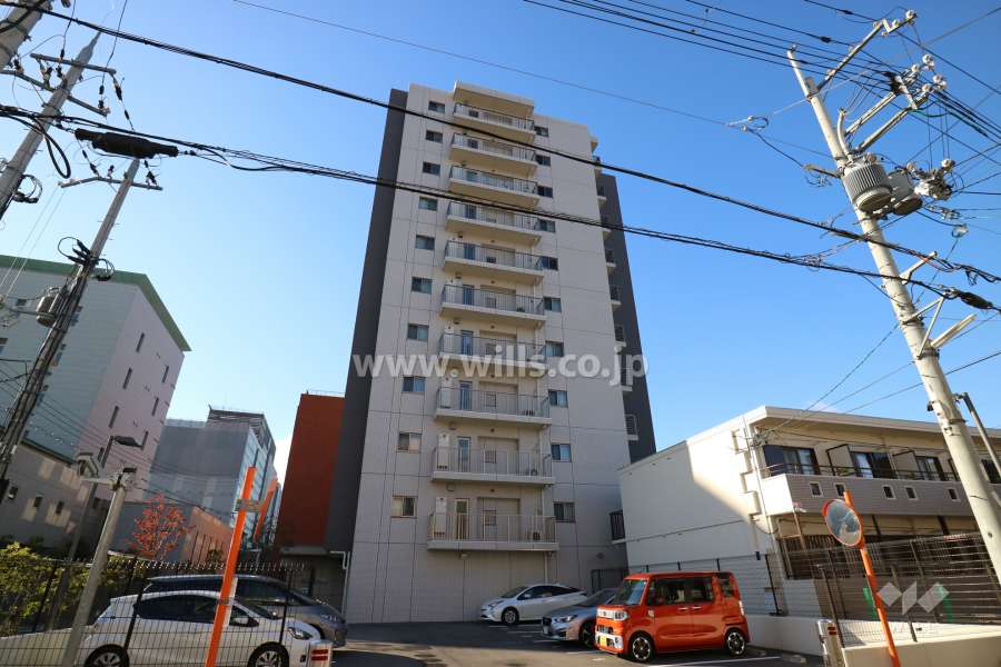 ザ・パークハウス高槻城北町の外観（東側から）