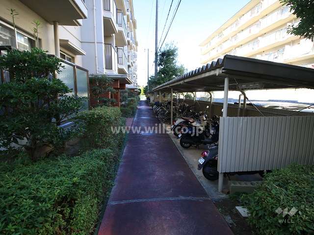 敷地内自転車置場