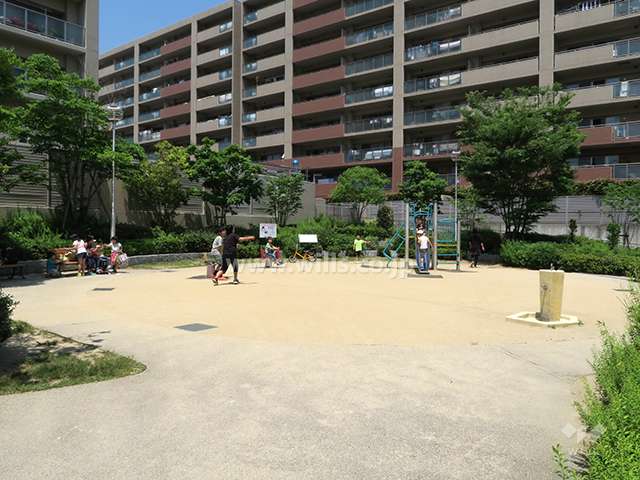 公園内には遊具もあります。