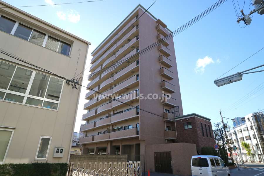 ジェネラス高槻の外観(北東側から)