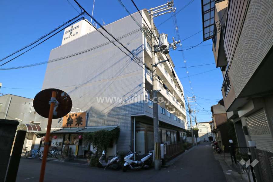 シティコーポ京口の外観（南西側から）