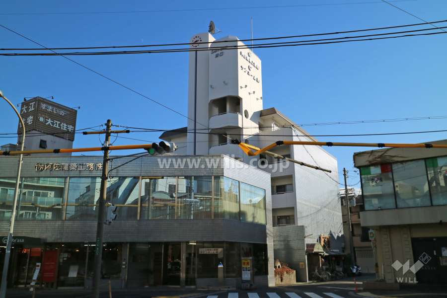 シティコーポ京口の外観（北西側から）