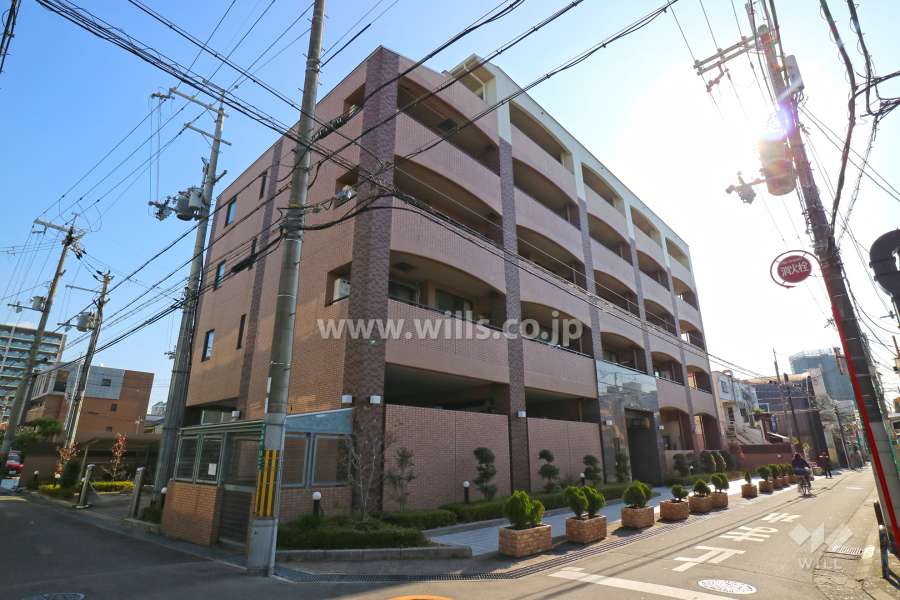 セレブ高槻北園町の外観（北西側から）