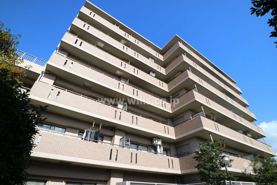 セントラル高槻の外観（南西側から）