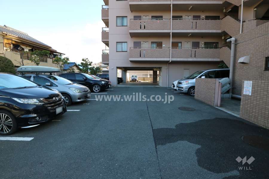 敷地内駐車場（屋外平面式と屋内平面式）