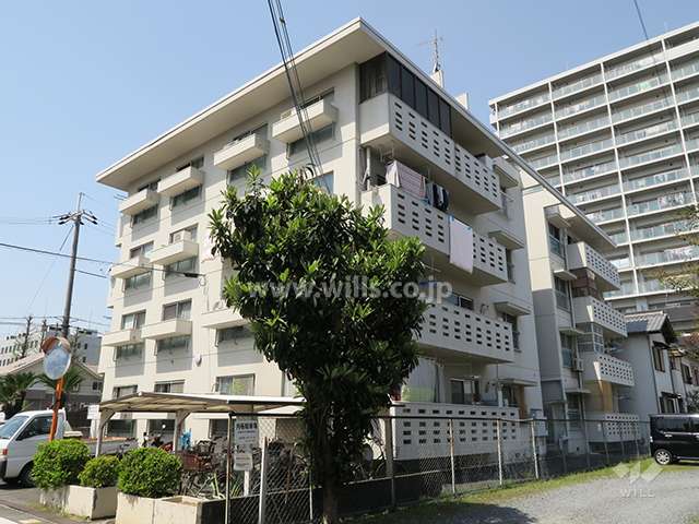 びらよすみの外観（南東側から）