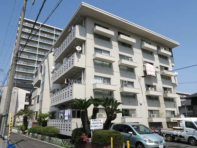 びらよすみの外観（南西側から）