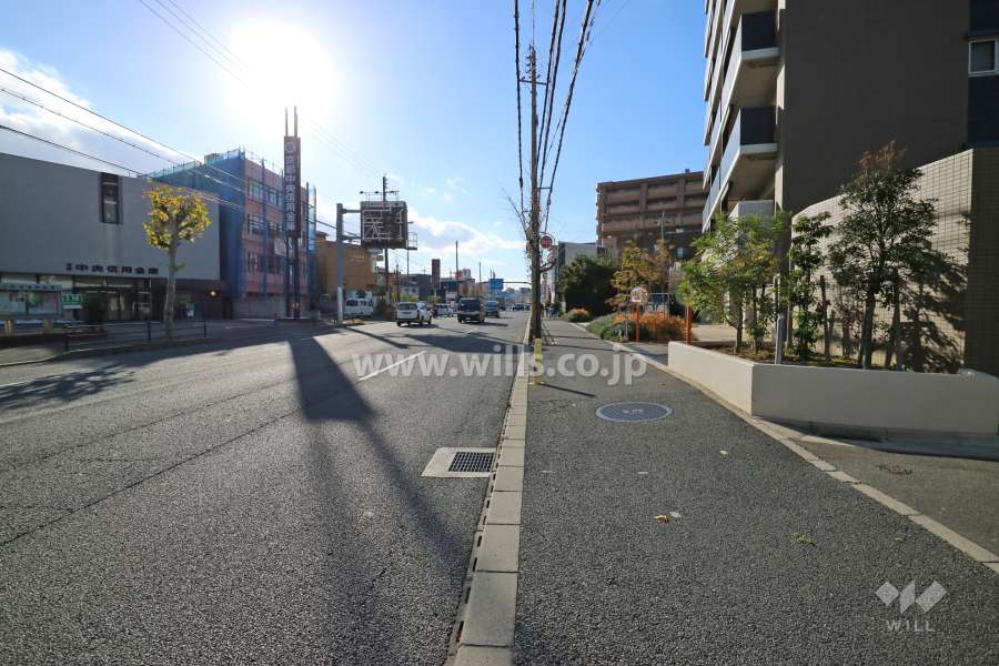 敷地南側の前面道路（国道171号線）