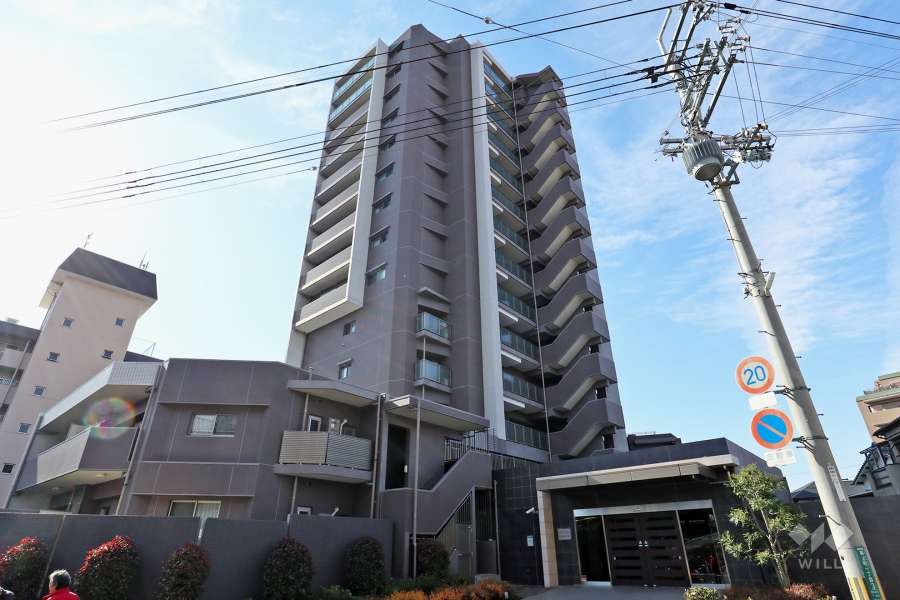 リスタ高槻真上町の外観（北東側から）